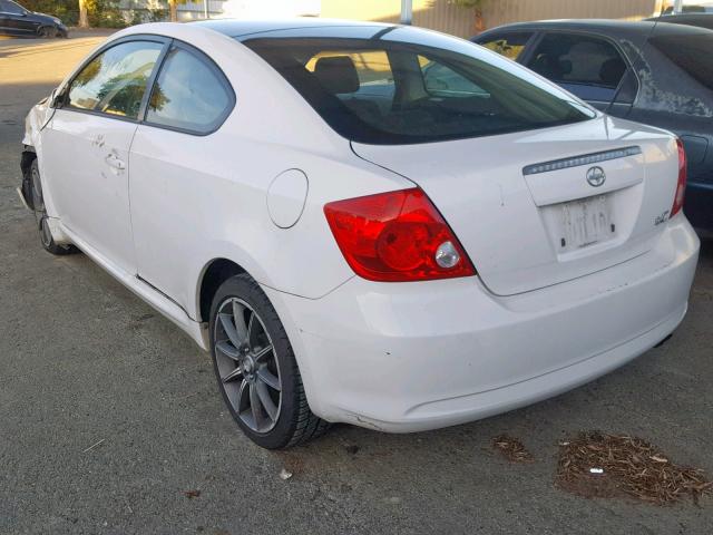 JTKDE177750012092 - 2005 TOYOTA SCION TC 白色 照片 3