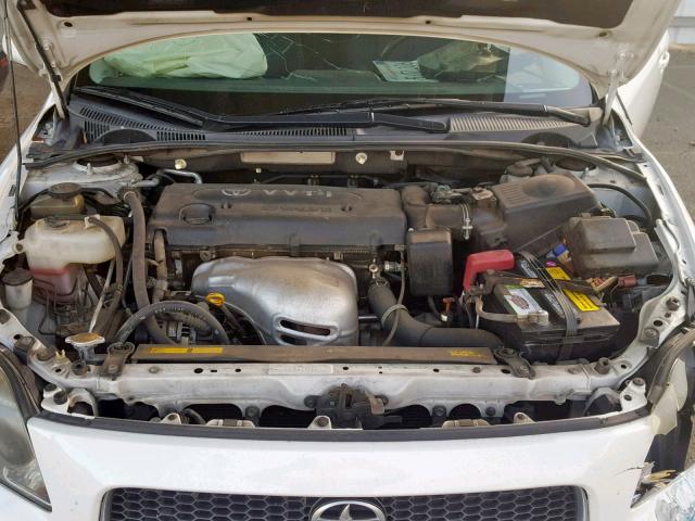 JTKDE177750012092 - 2005 TOYOTA SCION TC 白色 照片 7