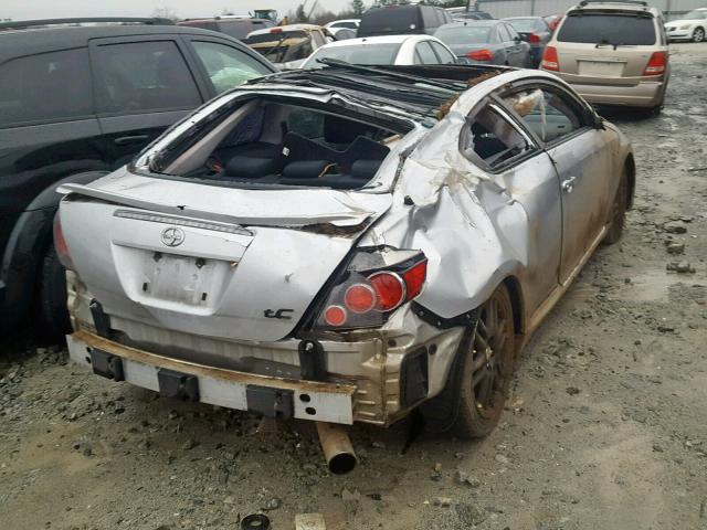 JTKDE167590291341 - 2009 TOYOTA SCION TC ვერცხლისფერი ფოტო 4