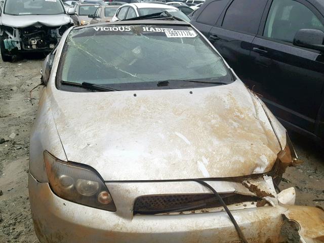 JTKDE167590291341 - 2009 TOYOTA SCION TC ვერცხლისფერი ფოტო 9