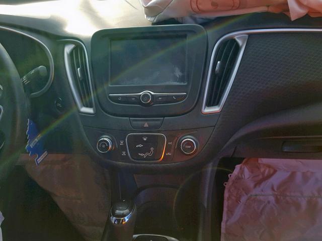 1G1ZB5ST9GF303915 - 2016 CHEVROLET MALIBU LS BLACK photo 9