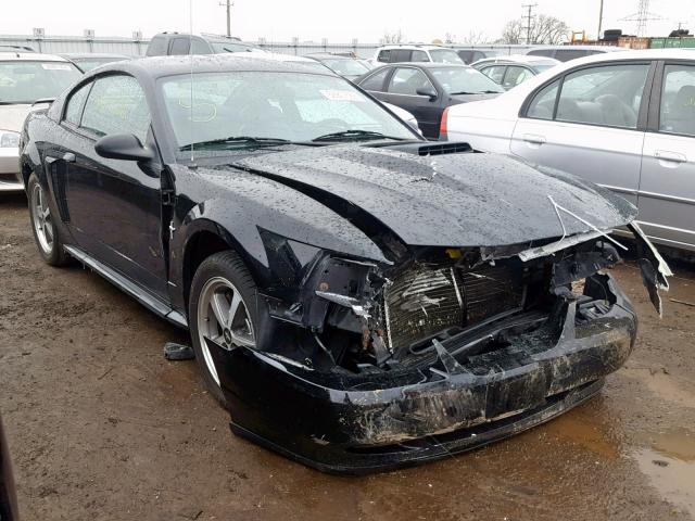 1FAFP42R63F451286 - 2003 FORD MUSTANG MA BLACK photo 1