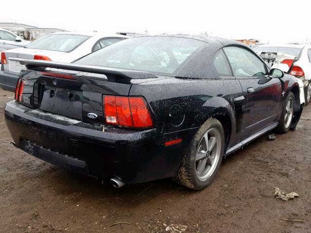 1FAFP42R63F451286 - 2003 FORD MUSTANG MA BLACK photo 4