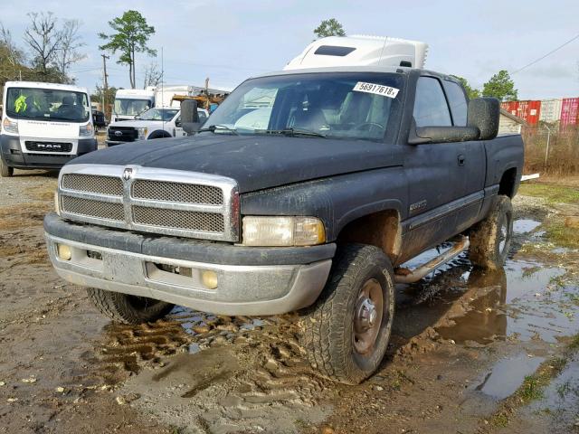 3B7KF23681G235018 - 2001 DODGE RAM 2500 GRAY photo 2