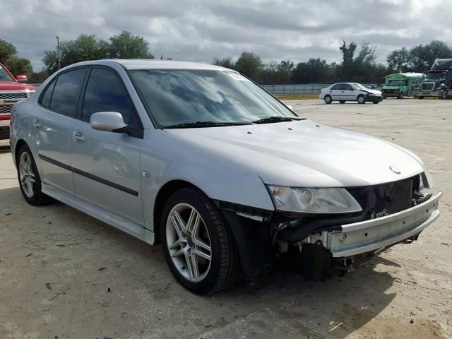 YS3FD49Y071140366 - 2007 SAAB 9-3 2.0T SILVER photo 1