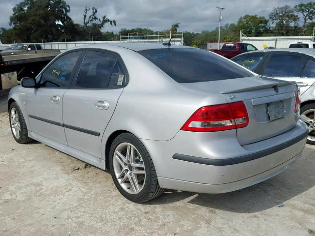 YS3FD49Y071140366 - 2007 SAAB 9-3 2.0T SILVER photo 3