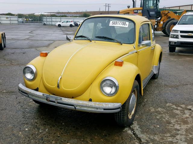 1332405817 - 1973 VOLKSWAGEN BEETLE YELLOW photo 2