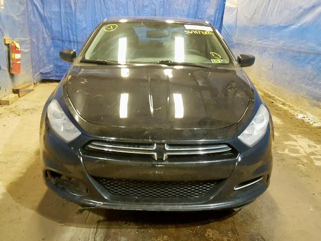 1C3CDFDH8ED667875 - 2014 DODGE DART SE AE BLACK photo 9