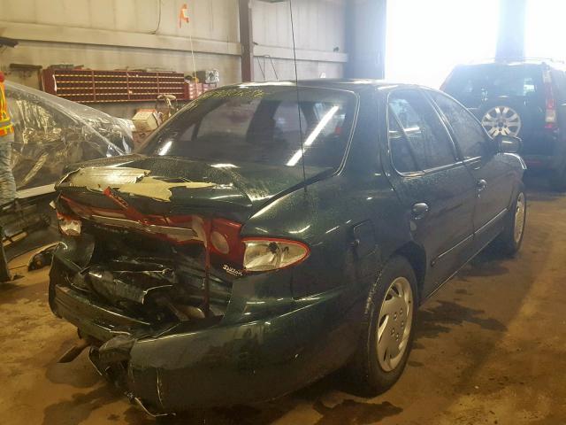 1G1JF52F937102385 - 2003 CHEVROLET CAVALIER L GREEN photo 4