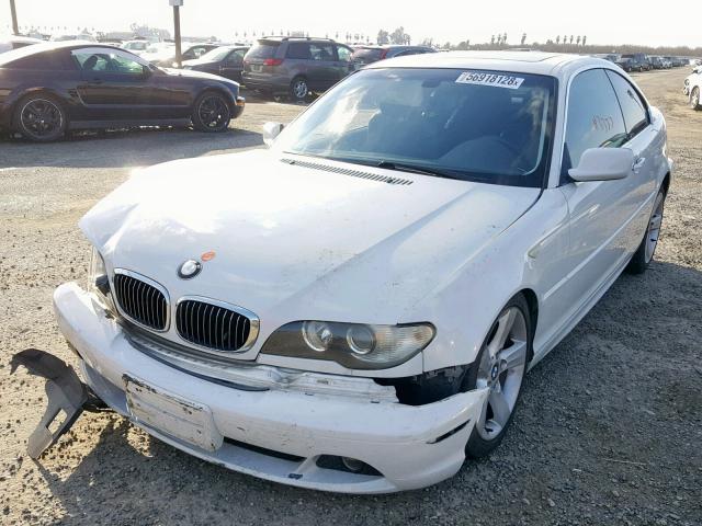 WBABV13454JT22127 - 2004 BMW 325 CI SUL WHITE photo 2