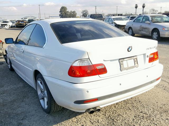 WBABV13454JT22127 - 2004 BMW 325 CI SUL WHITE photo 3