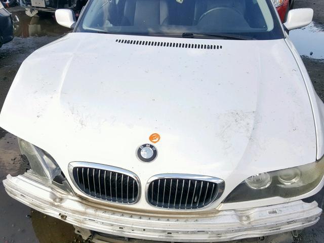 WBABV13454JT22127 - 2004 BMW 325 CI SUL WHITE photo 7