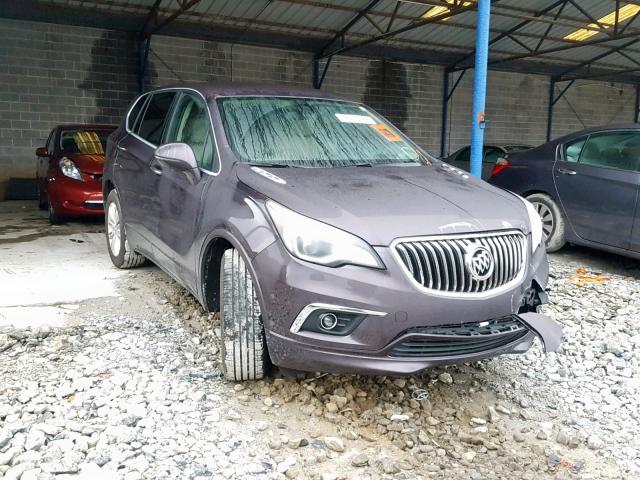 LRBFXASA1HD065654 - 2017 BUICK ENVISION P PURPLE photo 1