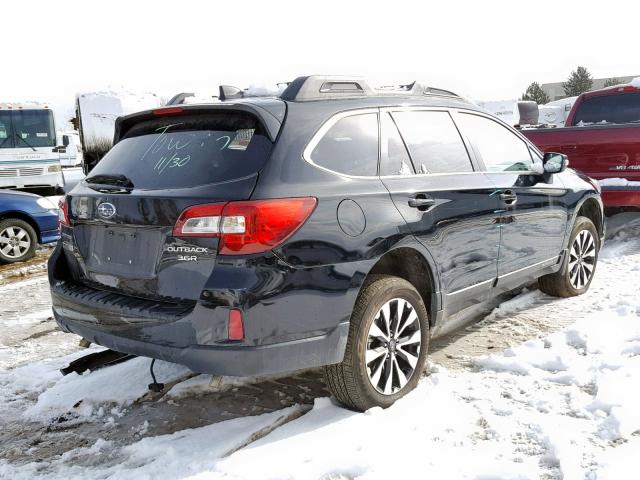 4S4BSEJC0G3315524 - 2016 SUBARU OUTBACK 3. BLACK photo 4