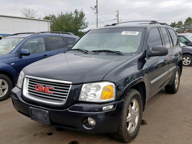 1GKDT13S782124394 - 2008 GMC ENVOY BLACK photo 2