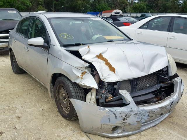 3N1AB61E78L677253 - 2008 NISSAN SENTRA 2.0 SILVER photo 1