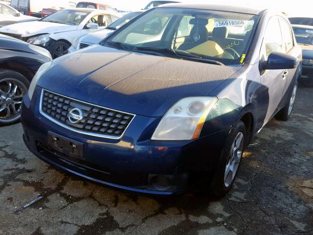 3N1AB61E97L605307 - 2007 NISSAN SENTRA 2.0 BLUE photo 2