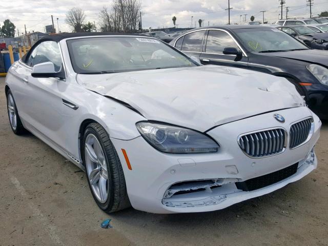 WBALZ3C55CDL70169 - 2012 BMW 650 I WHITE photo 1