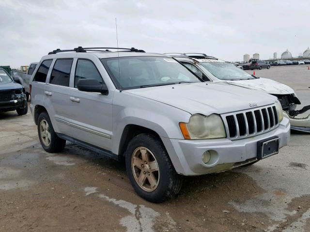 1J4HR58235C550918 - 2005 JEEP GRAND CHER SILVER photo 1