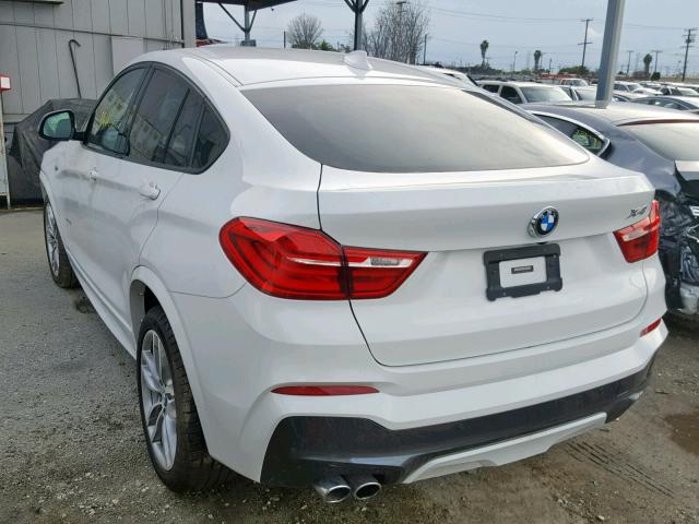 5UXXW3C51F0M86881 - 2015 BMW X4 XDRIVE2 WHITE photo 3