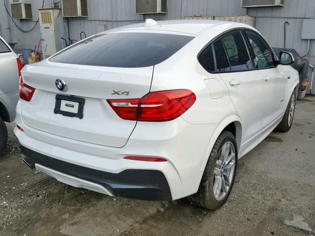 5UXXW3C51F0M86881 - 2015 BMW X4 XDRIVE2 WHITE photo 4
