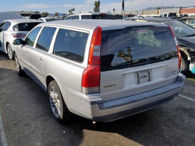 YV1SW53D411124376 - 2001 VOLVO V70 T5 TUR SILVER photo 3