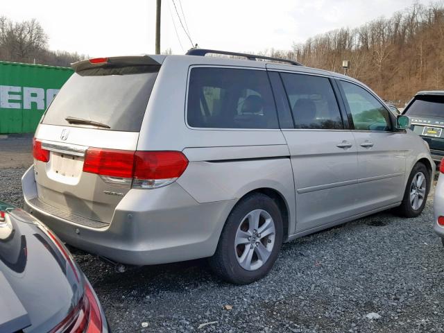 5FNRL389X8B054924 - 2008 HONDA ODYSSEY TO GRAY photo 4