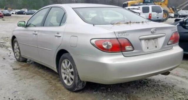 JTHBA30G040015848 - 2004 LEXUS ES 330 SILVER photo 3