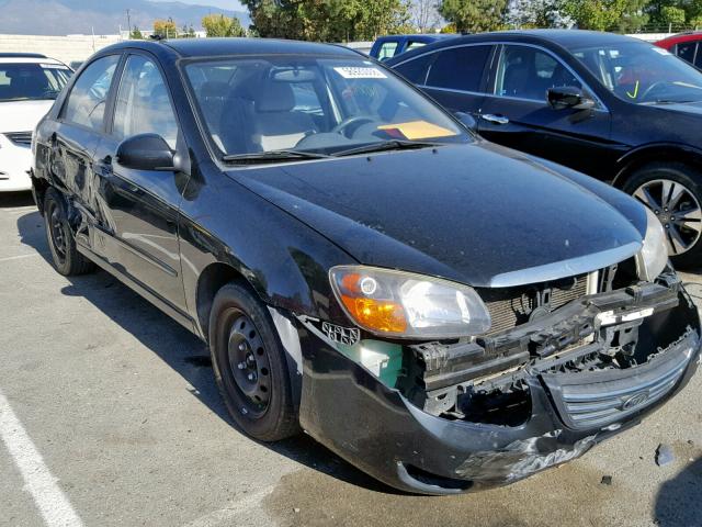 KNAFE222495664451 - 2009 KIA SPECTRA EX BLACK photo 1