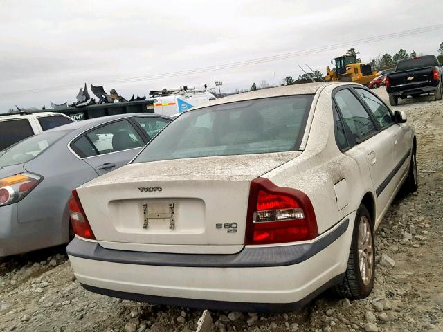 YV1TS94D311211997 - 2001 VOLVO S80 WHITE photo 4