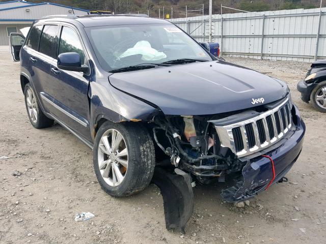 1C4RJFAG2CC346461 - 2012 JEEP GRAND CHER BLUE photo 1