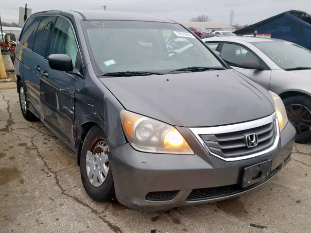 5FNRL38238B059823 - 2008 HONDA ODYSSEY LX GRAY photo 1