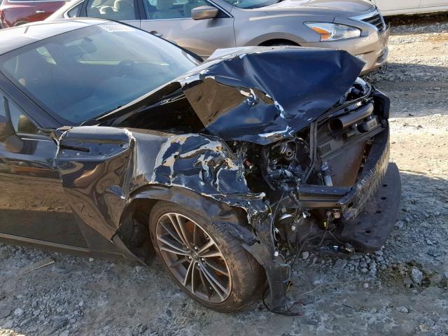 JF1ZNAA14D2725672 - 2013 TOYOTA SCION FR-S BLACK photo 9