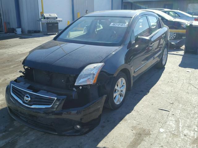 3N1AB6AP3AL697958 - 2010 NISSAN SENTRA 2.0 BLACK photo 2