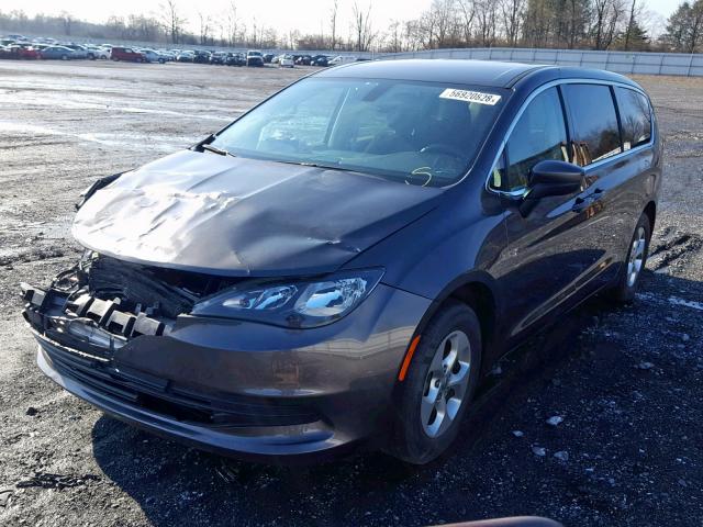 2C4RC1CGXHR516252 - 2017 CHRYSLER PACIFICA L GRAY photo 2