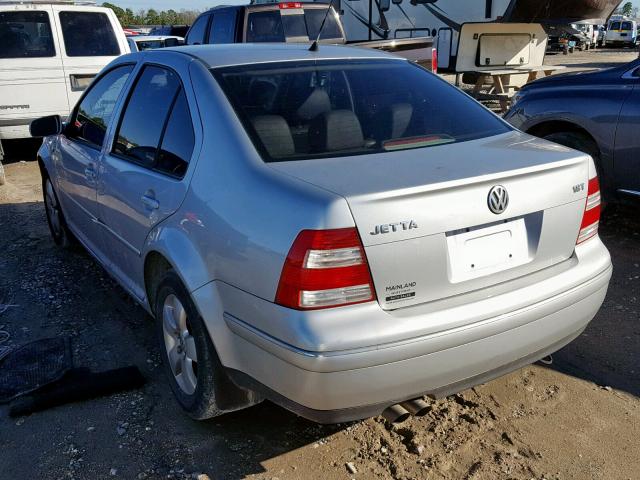 3VWSE69M44M076680 - 2004 VOLKSWAGEN JETTA GLS SILVER photo 3