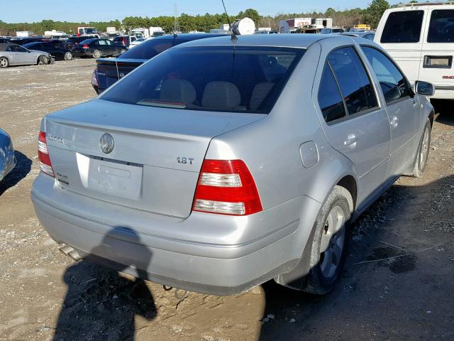 3VWSE69M44M076680 - 2004 VOLKSWAGEN JETTA GLS SILVER photo 4