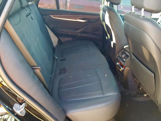 5UXKT0C56G0S77980 - 2016 BMW X5 XDR40E BLACK photo 6