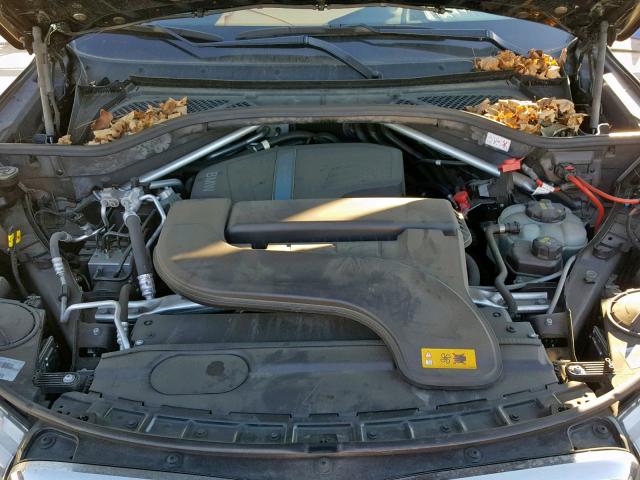 5UXKT0C56G0S77980 - 2016 BMW X5 XDR40E BLACK photo 7