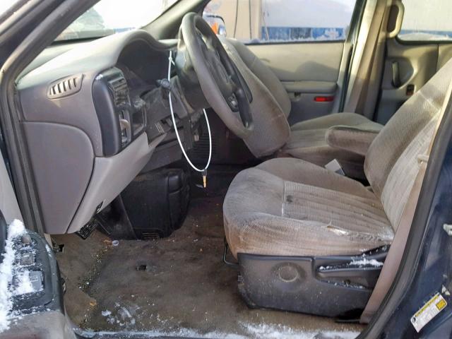 1GMDV23E95D143577 - 2005 PONTIAC MONTANA BLUE photo 5