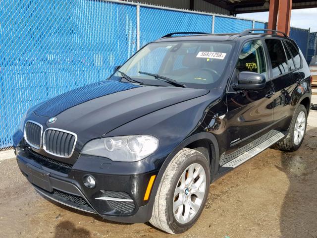 5UXZV4C52BL412427 - 2011 BMW X5 XDRIVE3 BLACK photo 2