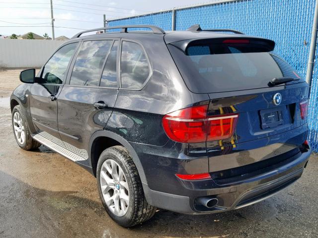 5UXZV4C52BL412427 - 2011 BMW X5 XDRIVE3 BLACK photo 3