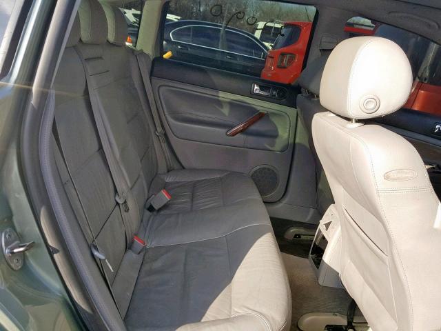 WVWRH63B73P282407 - 2003 VOLKSWAGEN PASSAT GLX GREEN photo 6