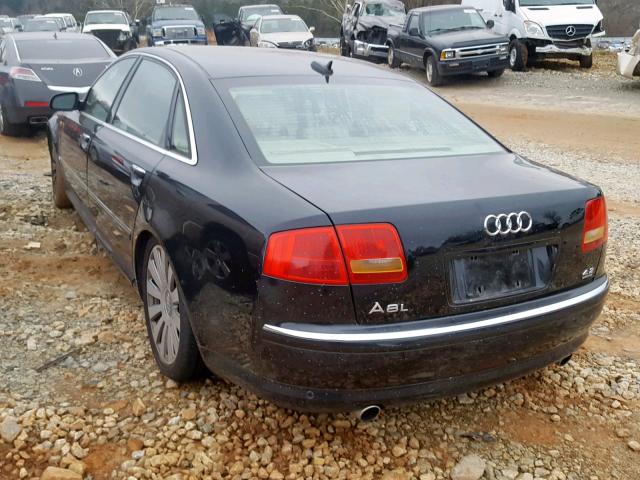 WAUML44EX5N014761 - 2005 AUDI A8 L QUATT BLACK photo 3