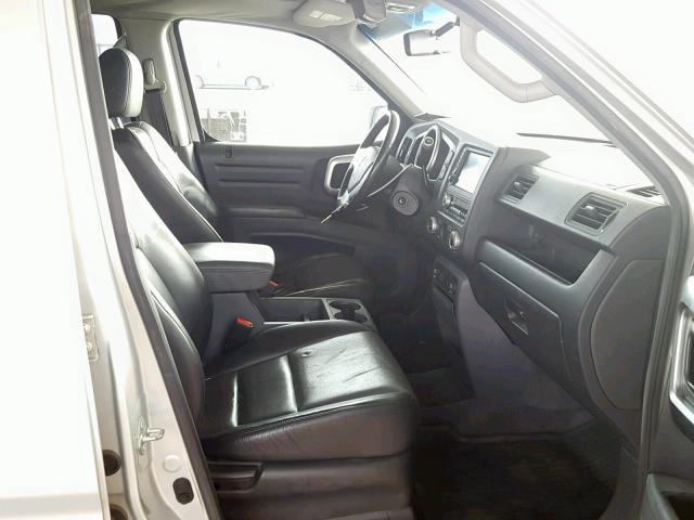 2HJYK16516H524702 - 2006 HONDA RIDGELINE SILVER photo 5