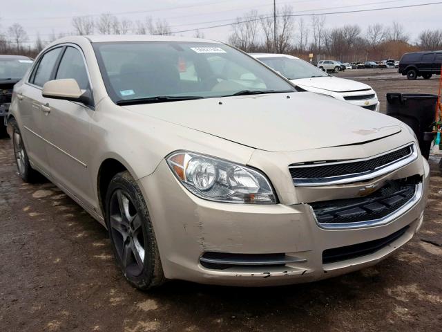 1G1ZC5EB0AF119454 - 2010 CHEVROLET MALIBU 1LT 金色 照片 1