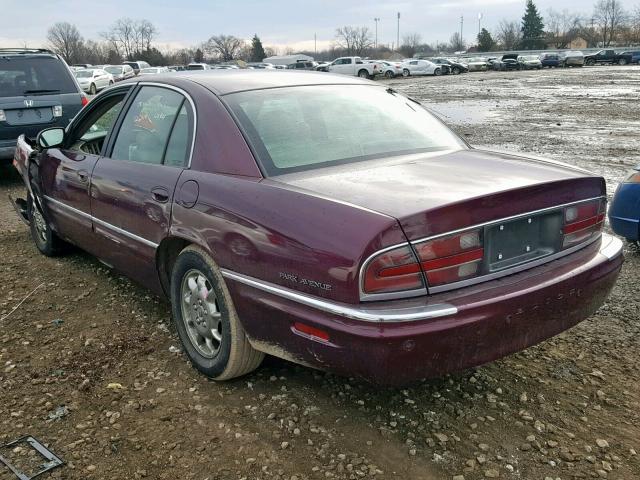 1G4CW54K934119825 - 2003 BUICK PARK AVENU MAROON photo 3