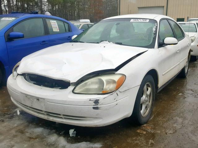 1FAFP55U73G263103 - 2003 FORD TAURUS SES WHITE photo 2