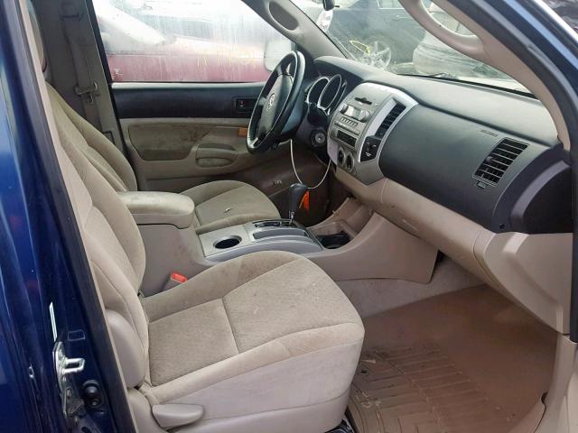 5TETX22N08Z549397 - 2008 TOYOTA TACOMA ACC Azul foto 5