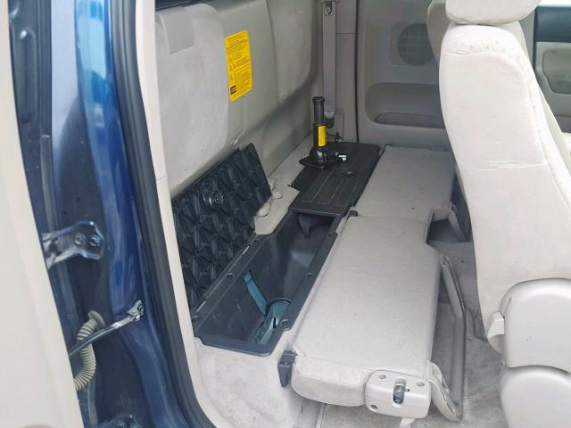 5TETX22N08Z549397 - 2008 TOYOTA TACOMA ACC Azul foto 6